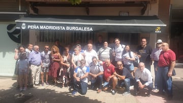 30/08/22 PE?A MADRIDISTA PE?A DEL REAL MADRID
pe?a Burgalesa