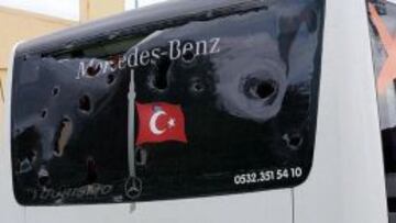 El autobús de Besiktas.