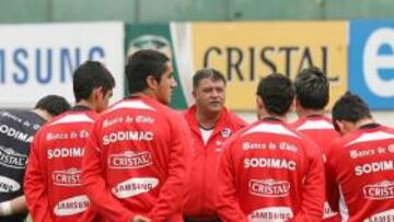 <b>INFLEXIBLE. </b>Borghi expulsó a los cinco jugadores retrasados.