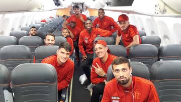 Flamengo viaja rumbo a Colombia