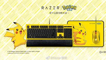 Pokémon y Razer unen fuerzas para comercializar una serie de accesorios para el PC