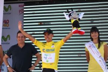 La cuarta etapa la ganó Edwin Sánchez, nacido en Caparrapí.