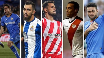 Segunda forma a goleadores: Jaime Mata, Borja Iglesias, Stuani, RDT, Jorge Molina...