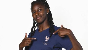 Aissatou Tounkara, jugadora de Francia. 