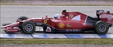 Este es el b&oacute;lido que utilizar&aacute; Sebastian Vettel en la temporada que se avecina.