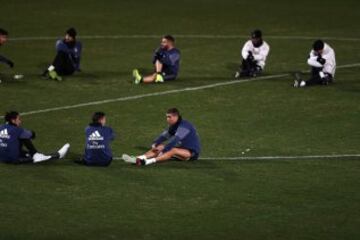 Real Madrid's first training session in Yokohama