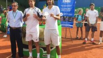 Peralta se coronó campeón de dobles en Challenger de Bogotá