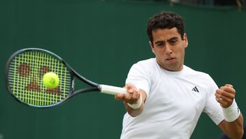 Jaume Munar durante uno de sus partidos.