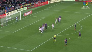 No es casual que ya no entren tantas faltas: la treta del Rayo a Messi...