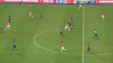 Los dos regates de Mbappé: ¡Motta y Meunier lo siguen buscando!