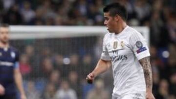 James Rodríguez no jugaba en Champions desde la semifinal de la temporada pasada ante la Juventus