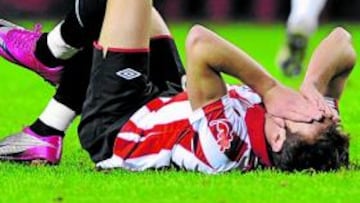 Ibai Gómez estará entre cuatro y cinco meses de baja tras ser operado de la rotula