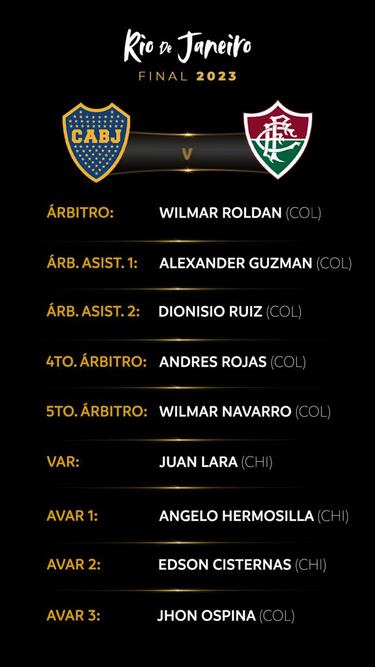 Wilmar Roldán será el juez de la final de Libertadores en Río