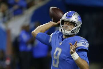 Antes de lesionarse y perderse el noveno encuentro de la campa&ntilde;a de los Lions, Matthew Stafford disput&oacute; 136 partidos de forma consecutiva.