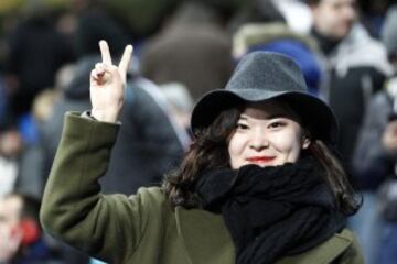 Bufandas y gorros para combatir el frío invernal.