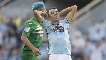 22/08/16 PARTIDO PRIMERA DIVISION FUTBOL LIGA
CELTA DE VIGO - LEGANES
IAGO ASPAS TRISTEZA