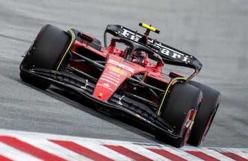 Carlos Sainz (Ferrari SF-23). Spielberg, Austria. F1 2023.