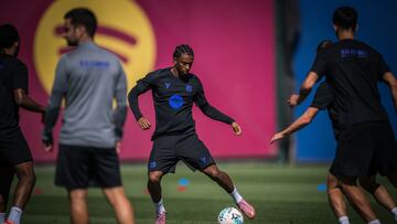 Balde en el entrenamiento