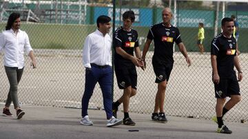 20/08/19 ELCHE  ENTRENAMIENTO 
 DANIEL CARMONA , NICO RODRIGUEZ , PACHETA , DANI MAYO , CHEMA MONZON