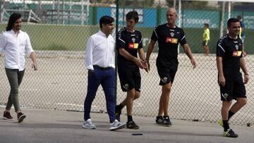 20/08/19 ELCHE ENTRENAMIENTO
DANIEL CARMONA , NICO RODRIGUEZ , PACHETA , DANI MAYO , CHEMA MONZON