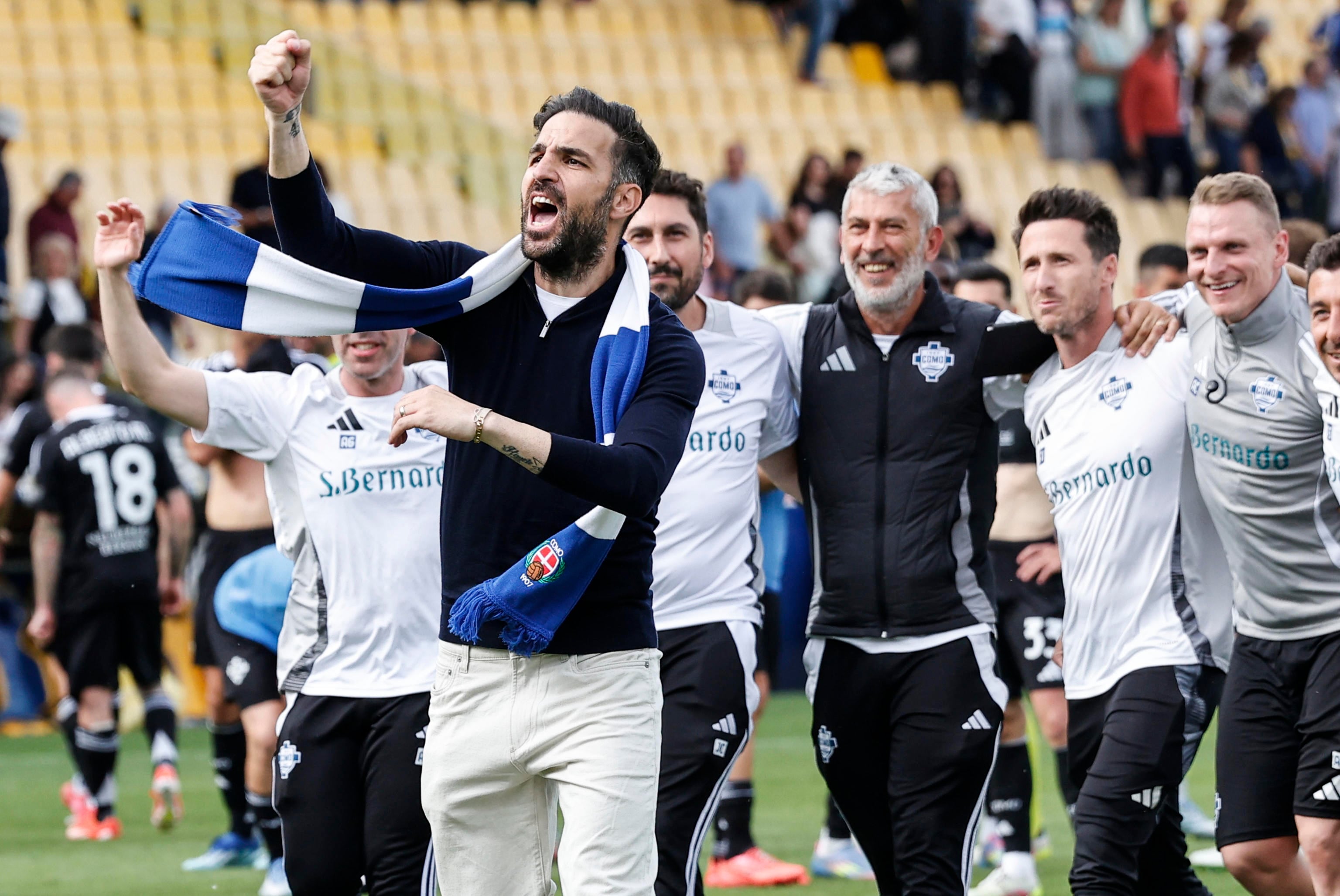 Histrico Cesc en Italia