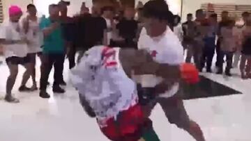 El streamer más popular del mundo molestó a Pacquiao y todo acaba así: ¡nocáut!