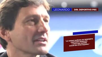 Leonardo: "¿Qué equipos pueden comprar a Cristiano? El PSG es uno"