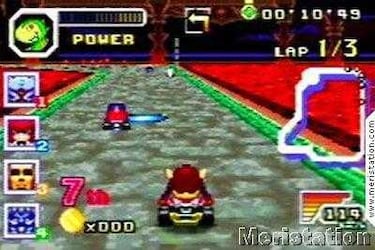 Konami Krazy Racers (Nintendo GameBoy)