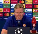 Koeman: "En casa en Champions hay que ganar siempre"