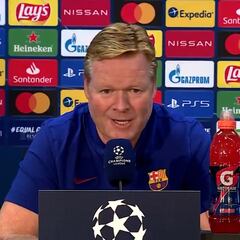 Koeman: "No estoy de acuerdo con Setién; Messi no es difícil de llevar"