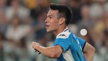 El atacante mexicano tuvo el partido más complicado desde que llegó a Napoli. En su debut en Champions League con ‘Gli Azzurri’, fue titular pero no pesó en el ataque.