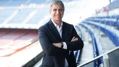 Jordi Mestre posa en el Camp Nou.