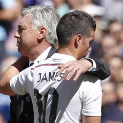 Ancelotti quiere a James