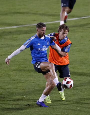 Sergio Ramos y Modric. 