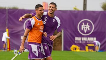 VALLADOLID. 04/09/23. PHOTOGENIC. ENTRENAMIENTO REAL VALLADOLID. MARCOS ANDRE