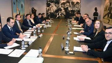 CSD reunion de la Comisión Directiva del Consejo Superior de Deportes presidida por Jose Ramon Lete.