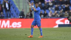 Angel, jugador del Getafe