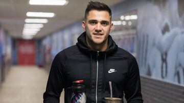 Maxi Gómez será la referencia ofensiva del Celta ante el Atlético.