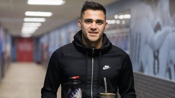 Maxi G&oacute;mez ser&aacute; la referencia ofensiva del Celta ante el Atl&eacute;tico. 