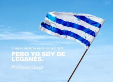 Los carteles del Leganés