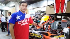 La promesa chilena del karting que luchará por un título mundial