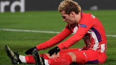 Griezmann se ejercitó en el día libre y apunta al Alavés