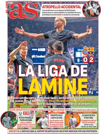 Las portadas de AS de mayo