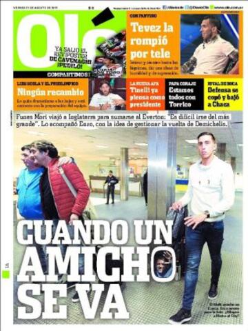 Portadas de la prensa deportiva