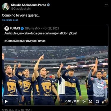 Ni América, ni Chivas: las pistas que indicarían a qué equipo mexicano le va la Presidenta Claudia Sheinbaum