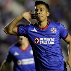 Ángel Sepúlveda levanta la mano con goles en Cruz Azul