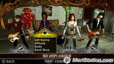 Rock Band Unplugged, Entrevista