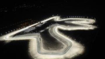 Vista del circuito de Losail.