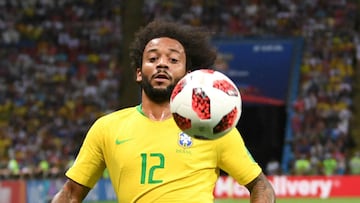 Real Madrid's injured Marcelo drops out of Brazil squad