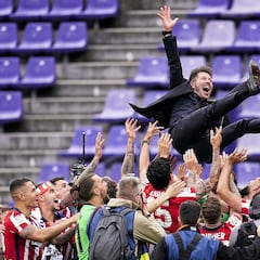 Simeone, diez años haciendo soñar al Atlético